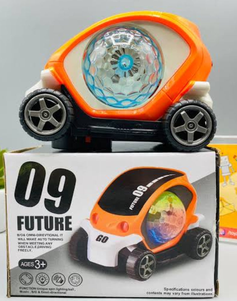 Futuristic Disco Car
